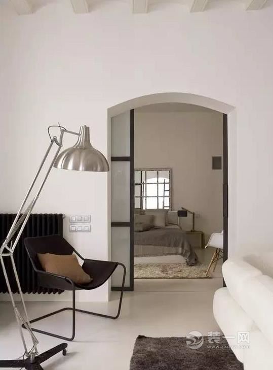 23款隔断推拉门装修案例 可开放可隔断美观实用